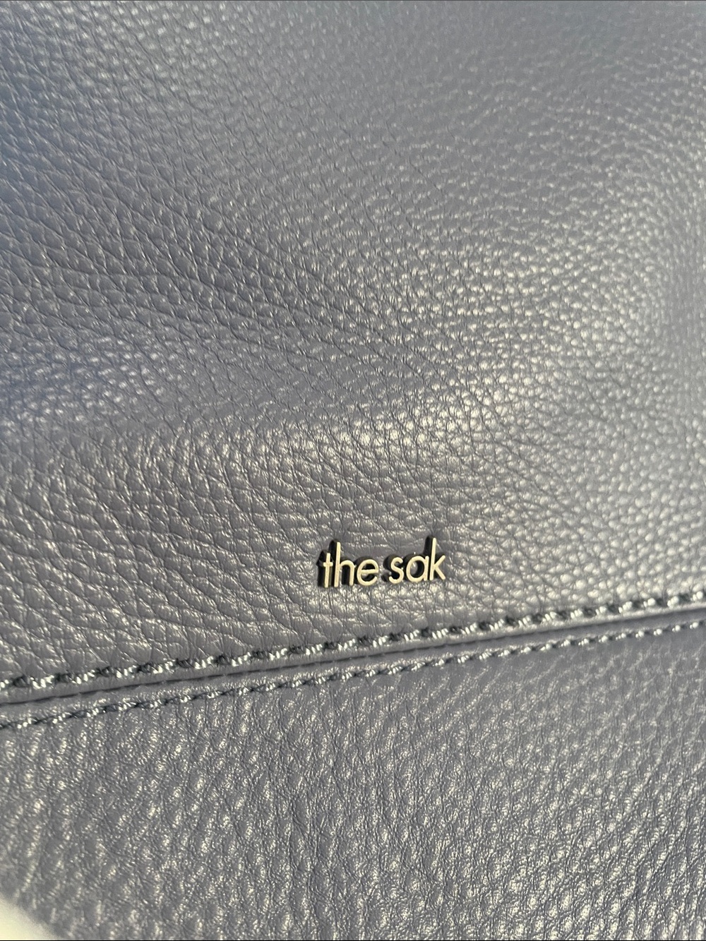 The sak  Leather Hobo Bag zipper closure - Picture 2 of 10